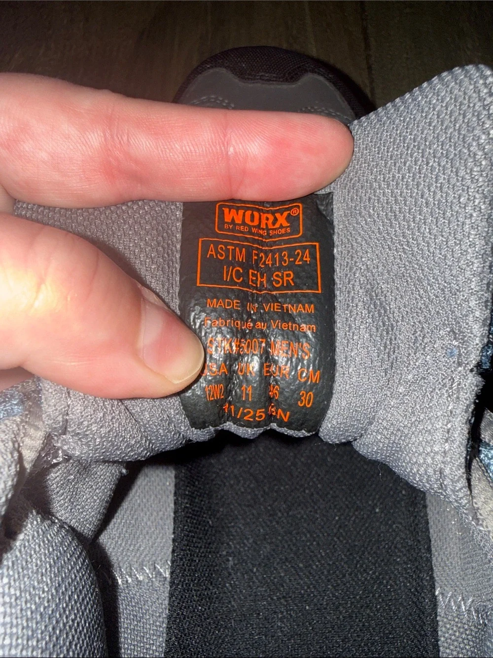 Red Wing CARBINE Men’s 12W2 Safety Toe Athletic Work Shoe
